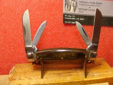COLONEL COON TENN KNIFE WORKS 1982-84 MEDIUM CONGRESS SMOOTH BONE HANDLES COLONEL COON TENN KNIFE WORKS 1982-84 MEDIUM CONGRESS SMOOTH BONE HANDLES