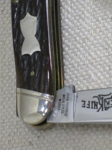 JOHN PRIMBLE 4986 INDIA STEEL WORKS 1989 PERFECT TEXAS JACK KNIFE "SOWBELLY" JOHN PRIMBLE 4986 INDIA STEEL WORKS 1989 PERFECT TEXAS JACK KNIFE "SOWBELLY"