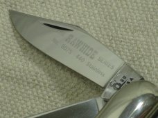 QUEEN CUTLERY CO. USA BARLOW 8075 1980 "THE RAWHIDE SERIES" WOOD HANDLES QUEEN CUTLERY CO. USA BARLOW 8075 1980 "THE RAWHIDE SERIES" WOOD HANDLES