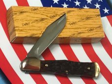 Vintage Parker-Frost (Japan) Stallion knife w/ Nice Bone Handles -NOS