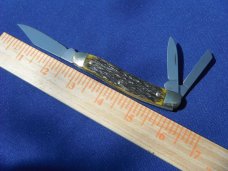 NOS Zwilling J. A. Henckels Solingen Germany Large 3 blade Stockman pocket knife Model HK-7-MTM NOS Zwilling J. A. Henckels Solingen Germany Large 3 blade Stockman pocket knife Model HK-7-MTM