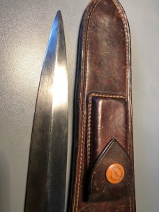 Randall #2 Stiletto 8 inch blade Korean war era