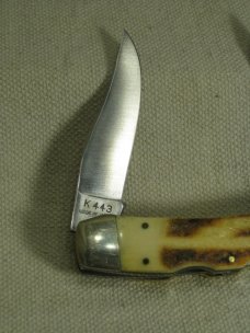 PARKER & SON CHATTANOOGA, TN K443 DOUBLE LOCKBACK MUSKRAT 