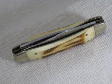 PARKER & SON CHATTANOOGA, TN K443 DOUBLE LOCKBACK MUSKRAT 