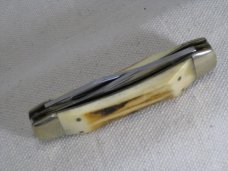 PARKER & SON CHATTANOOGA, TN K443 DOUBLE LOCKBACK MUSKRAT 