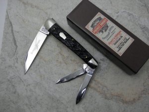 Schatt & Morgan, Keystone Series XVIII Penn. Brown Berry Worm Groove Bone Whittler #043054: 2008