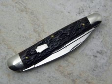 Schatt & Morgan, Keystone Series XVIII Penn. Brown Berry Worm Groove Bone Whittler #043054: 2008 Schatt & Morgan, Keystone Series XVIII Penn. Brown Berry Worm Groove Bone Whittler #043054: 2008