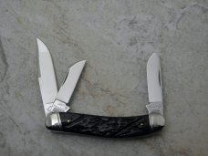 Schatt & Morgan, Keystone Series XVIII Penn. Brown Berry Worm Groove Sowbelly Stockman #043160 Schatt & Morgan, Keystone Series XVIII Penn. Brown Berry Worm Groove Sowbelly Stockman #043160