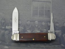 Schatt & Morgan, Keystone Series XIX October Harvest Smooth Bone Harness Knife - #042299: 2009 Schatt & Morgan, Keystone Series XIX October Harvest Smooth Bone Harness Knife - #042299: 2009