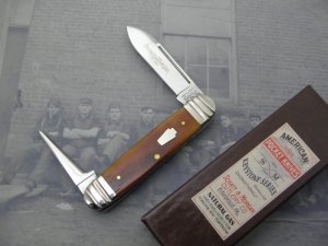 Schatt & Morgan, Keystone Series XIX October Harvest Smooth Bone Harness Knife - #042299: 2009