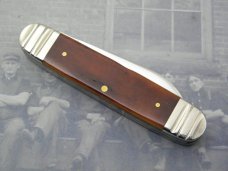 Schatt & Morgan, Keystone Series XIX October Harvest Smooth Bone Harness Knife - #042299: 2009 Schatt & Morgan, Keystone Series XIX October Harvest Smooth Bone Harness Knife - #042299: 2009