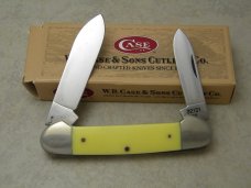 Case XX USA 2001 Yellow 32131 CV Canoe Knife in Box Case XX USA 2001 Yellow 32131 CV Canoe Knife in Box