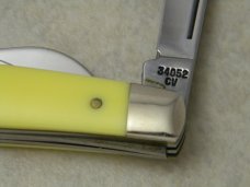 Case XX USA 1997 Yellow Composition 34052 Congress Knife in Box Case XX USA 1997 Yellow Composition 34052 Congress Knife in Box