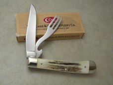 Case XX USA 1 Dot (1999) Vintage Stag V5254 HB SS Take Apart Hobo Trapper Knifein Box Case XX USA 1 Dot (1999) Vintage Stag V5254 HB SS Take Apart Hobo Trapper Knifein Box