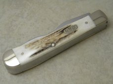Case XX USA 1 Dot (1999) Vintage Stag V5254 HB SS Take Apart Hobo Trapper Knifein Box Case XX USA 1 Dot (1999) Vintage Stag V5254 HB SS Take Apart Hobo Trapper Knifein Box
