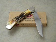 Case XX USA 2 Dot (1998) Genuine Stag 51549L SS Copperlock Knife in Box