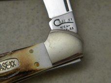 Case XX USA 2 Dot (1998) Genuine Stag 51549L SS Copperlock Knife in Box