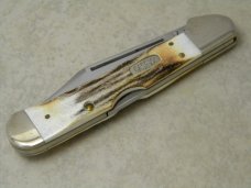 Case XX USA 2 Dot (1998) Genuine Stag 51549L SS Copperlock Knife in Box