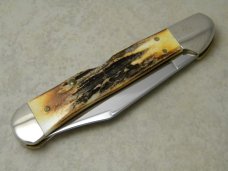 Case XX USA 2 Dot (1998) Genuine Stag 51549L SS Copperlock Knife in Box