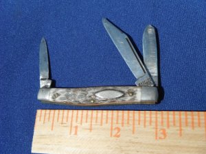 Vintage Camillus NEW YORK USA 3 blade #76 stockman knife