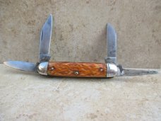 Forged USA   Four Blade Cattleman's Knife    (made by Camillus for Sears and Roebuck Co.) 