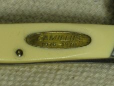 CAMILLUS NEW YORK U.S.A. LIMITED EDITION 100TH ANNIVERSARY 1876-1976 CAMILLUS NEW YORK U.S.A. LIMITED EDITION 100TH ANNIVERSARY 1876-1976