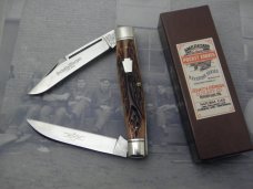 Schatt & Morgan, Keystone Series XX Bourbon Reversed Worm Groove Bone Straight Moose - #042149: 2010 Schatt & Morgan, Keystone Series XX Bourbon Reversed Worm Groove Bone Straight Moose - #042149: 2010
