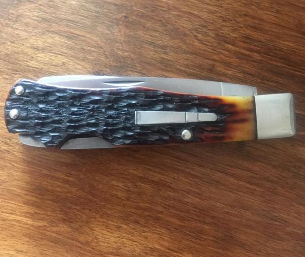 REMINGTON BONE BULLET 2011 DOUBLED LOCKBACK