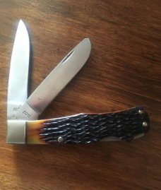 REMINGTON BONE BULLET 2011 DOUBLED LOCKBACK