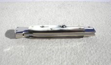 NEW OLD STOCK ITALIAN STILETTO 9" GENUINE BRAZILIAN HORN SWING GUARD LOCK BACK