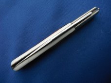 Vintage Colonial, Master Barlow Knife 4-7/8" Closed, Sawn Celluloid Handles Vintage Colonial, Master Barlow Knife 4-7/8" Closed, Sawn Celluloid Handles