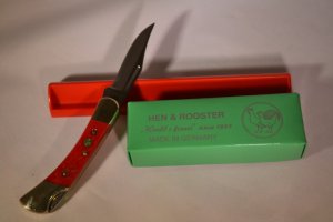 Hen and Rooster lockback