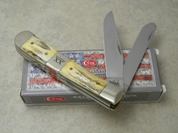 Case XX USA Stag 5254 Trapper Knife 2012 NIB Case XX USA Stag 5254 Trapper Knife 2012 NIB