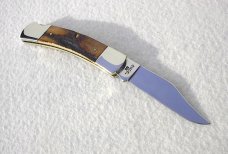 CASE XX USA RARE 1997 GENUINE STAG DISCONTINUED PATTERN # 51405L SS LOCK BACK KNIFE