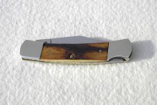 CASE XX USA RARE 1997 GENUINE STAG DISCONTINUED PATTERN # 51405L SS LOCK BACK KNIFE