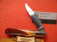 CASE XX USA 1965-69 GRAND DAD BARLOW 6143 RED BONE HANDLES CASE XX USA 1965-69 GRAND DAD BARLOW 6143 RED BONE HANDLES