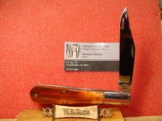 CASE XX USA 10 DOT 1970 GRAND DAD BARLOW 6143 RED BONE HANDLES CASE XX USA 10 DOT 1970 GRAND DAD BARLOW 6143 RED BONE HANDLES