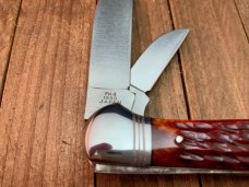 Cattaraugus by A.G. Russell Seki Japan Folding Hunter Brown Jigged Bone Cattaraugus by A.G. Russell Seki Japan Folding Hunter Brown Jigged Bone