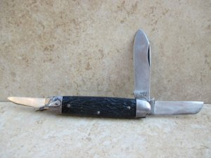 "Made In USA"  Equal Cattleman Knife 