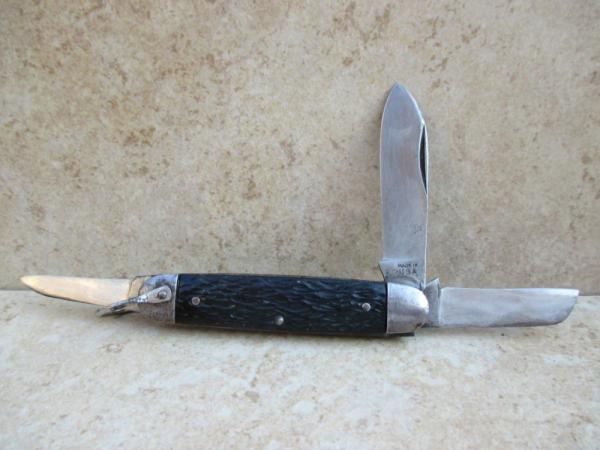 "Made In USA"  Equal Cattleman Knife 