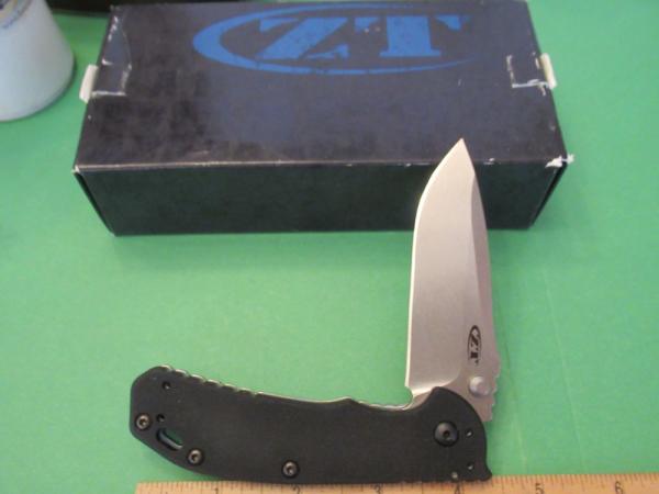 Zero Tolerance Black G-10 Handle ,Hinderer Model# 0566