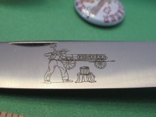Great Eastern Tidioute Pioneer Woodland Micarta Pattern # 235120L Great Eastern Tidioute Pioneer Woodland Micarta Pattern # 235120L