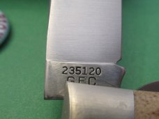 Great Eastern Tidioute Pioneer Woodland Micarta Pattern # 235120L Great Eastern Tidioute Pioneer Woodland Micarta Pattern # 235120L