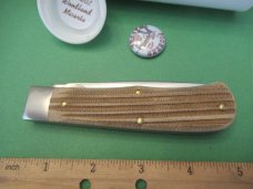 Great Eastern Tidioute Pioneer Woodland Micarta Pattern # 235120L Great Eastern Tidioute Pioneer Woodland Micarta Pattern # 235120L