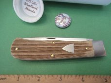 Great Eastern Tidioute Pioneer Woodland Micarta Pattern # 235120L Great Eastern Tidioute Pioneer Woodland Micarta Pattern # 235120L