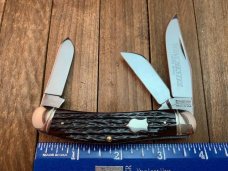 Winchester 3 Blade Sowbelly Stockman Black Box Queen Made Winchester 3 Blade Sowbelly Stockman Black Box Queen Made