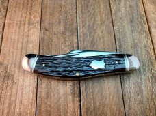 Winchester 3 Blade Sowbelly Stockman Black Box Queen Made Winchester 3 Blade Sowbelly Stockman Black Box Queen Made