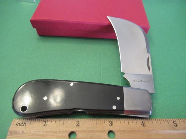 A.G. Russell Ebony Rucarta  Hawkbill 