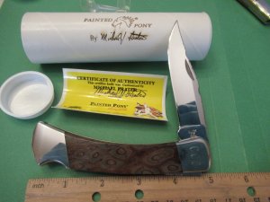 Buck 110 Custom By Painted Pony