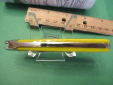 Great Eastern 2012 NKCA Youth Knife Yellow Handle Pattern 56212 Great Eastern 2012 NKCA Youth Knife Yellow Handle Pattern 56212